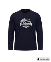 Bahçeşehir Basketball Baskılı Lacoste Kumaş Sweatshirt (Mevsimlik)