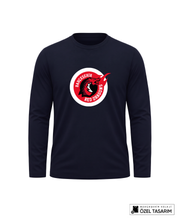 Bahçeşehir Red Dragons Baskılı Lacoste Kumaş Sweatshirt (Mevsimlik)