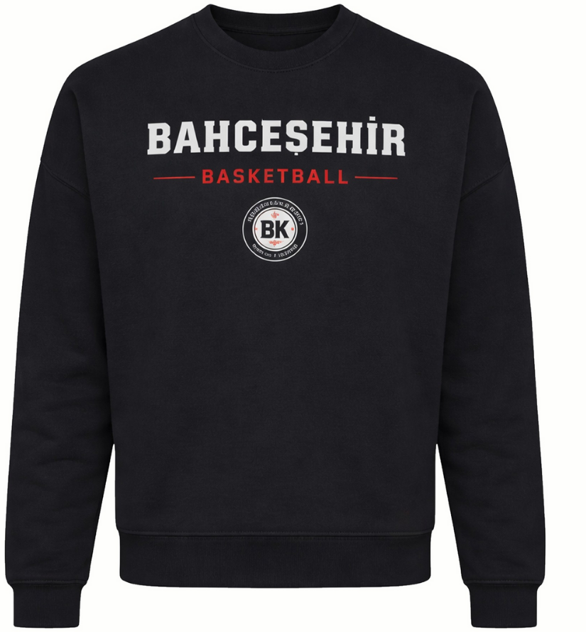 Bahçeşehir Koleji  Basketball Logolu Sweatshirt
