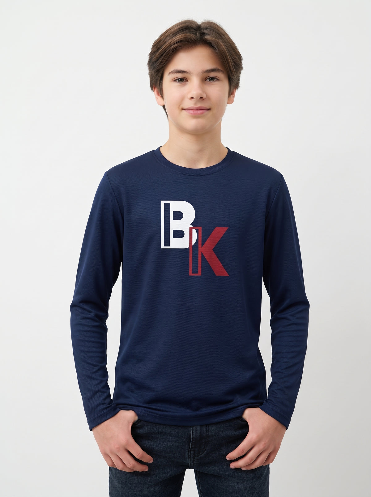 BK Baskılı Lacoste Kumaş Sweatshirt (Mevsimlik)