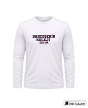 Bahçeşehir Koleji Yazı Baskılı Lacoste Kumaş Sweatshirt (Mevsimlik)